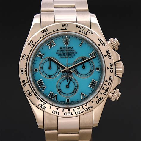 rolex daytona platinum tiffany dial|rolex tiffany blue 36mm price.